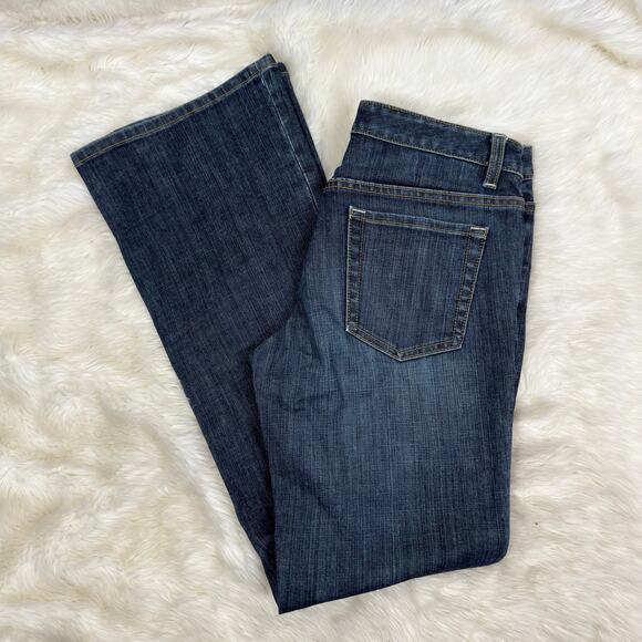 2006 Banana Republic Bootcut Low Rise Dark Washed Jeans Size 6 - Picture 5 of 9